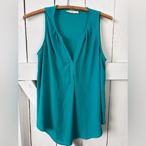 Lush green teal Sleeveless Tank Top